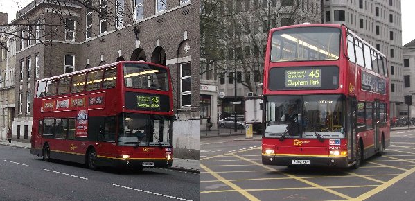 PVL307 on 45 to Clapham Park