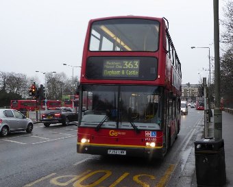 PVL330 on 363, Crystal Palace Parade