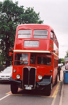 RLH61 on 127, Malden Fountain.