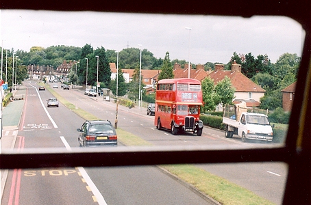 RT1702 on St Helier Avenue.