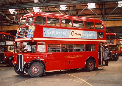 RT2794 in Sutton Garage.