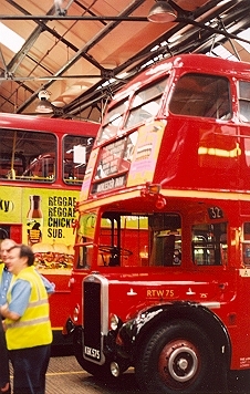 RTW75 in Sutton Garage.