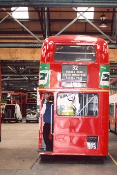 RTW75 in Sutton Garage.