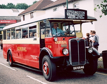 T31 on 213 at Sutton Garage.