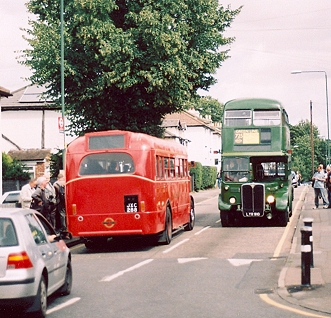 TD95 on 213 at Sutton Garage.