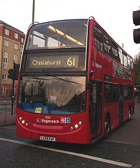 19131 on 61 at Bromley North Station