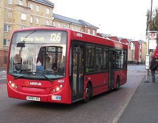 4027 on 126 at Bromley North Station