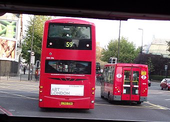 DW296 on 59, near Telford Avenue