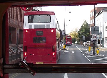 ELV6 on Railway Replacement, Wimbledon