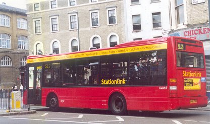 XL846 at Kings Cross Station