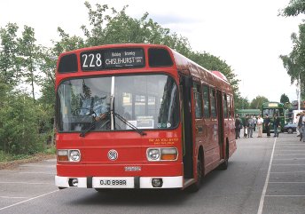 LS98 leaves Sidcup on 228.