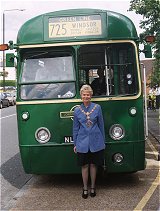 Mayor with RF679 at the Gordon Arms on 725