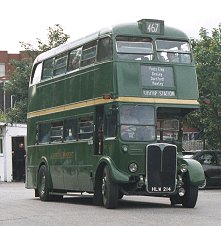 RT227 comes back to Sidcup on 467.