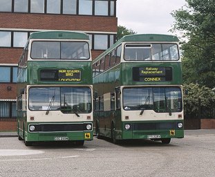 Imperial Metrobuses at Sidcup on RRS.