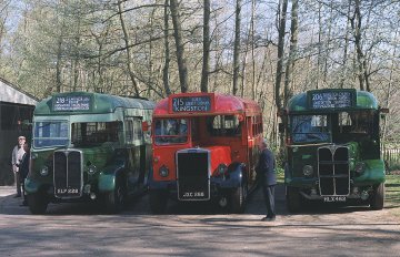 T504, TD95, T792 at Cobham Museum