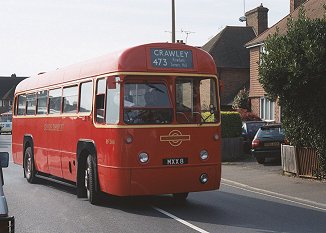 RF366 leaves King Street on 473
