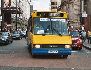 ex-Southlands MetroRider on Berwald's service