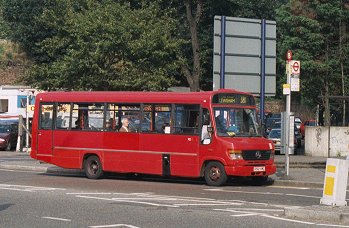 MB12 on 380 at Lewisham, August 2002