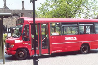 MB17 on 273 at Petts Wood, June 2001