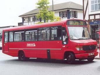 MB17 on 273 at Petts Wood, June 2001