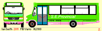 South Eastern Provincial ALX100 sketch
