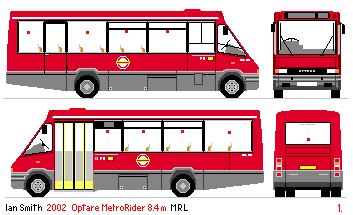Optare MRL drawing