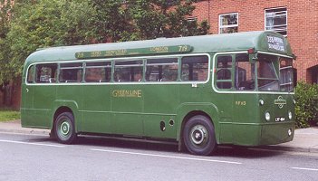 Preserved RF113takes a turn at Hertford Running Day, June 2001