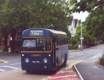 RF255 arrives at Sevenoaks Stn