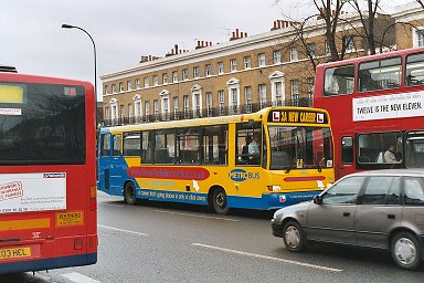 Metrobus trainer Dart 7763